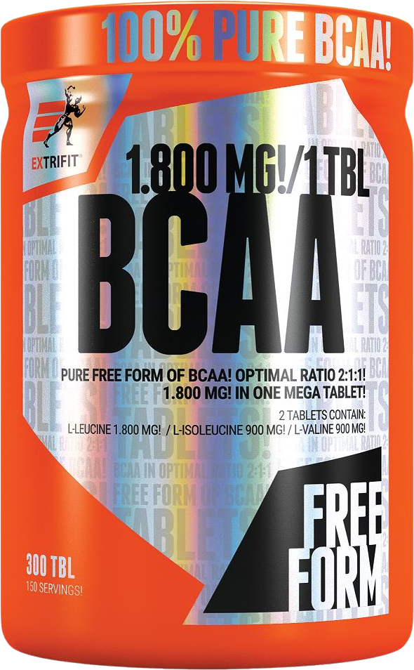 Extrifit BCAA 1800 mg 2:1:1, 300 tablet