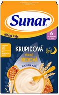 Sunar mléčná krupicová kaše na dobrou noc medová 225 g