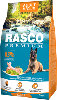 RASCO PREMIUM Adult Medium 3 kg