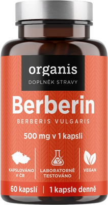 Organis Berberin 30 kapslí