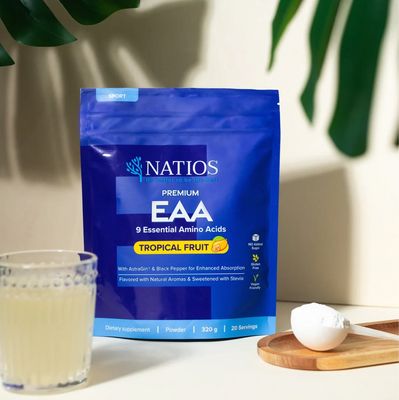 Natios Premium EAA, Tropické ovoce 320 g