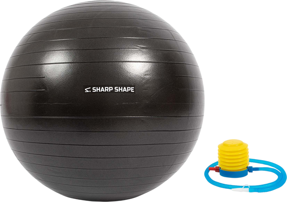 Sharp Shape Gymnastický míč 55 cm černý