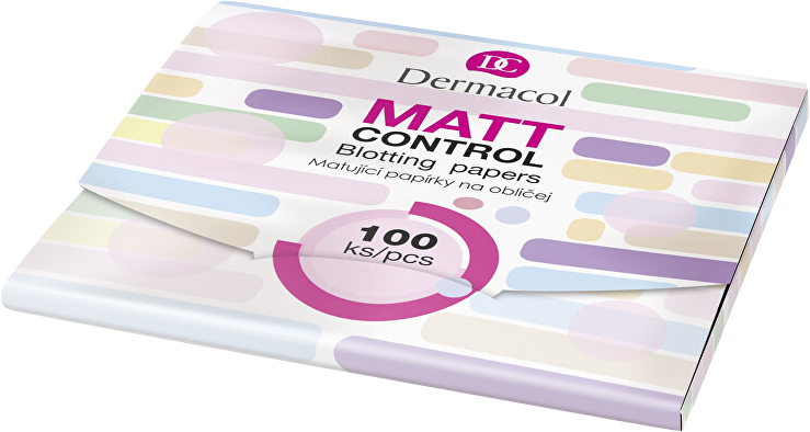 Dermacol Matt Control - matující papírky na obličej 100 ks