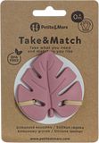 Petite&Mars Kousátko silikonové Dusty Rose 0m+