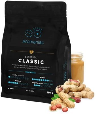 Aromaniac Espresso Classic - zrnková, 250 g