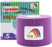 Temtex kinesio tape Tourmaline, fialová tejpovací páska 5cm x 5m