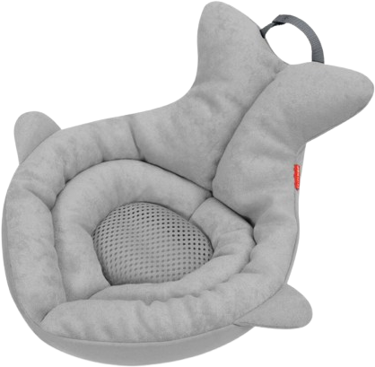 Skip Hop Podložka do koupele froté Moby Grey 0-6m