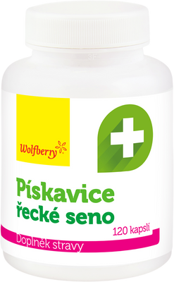 Wolfberry Pískavice (řecké seno) 120 kapslí