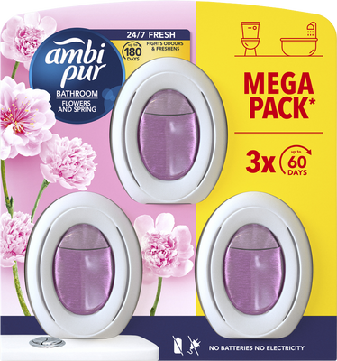 Ambipur Bathroom Flowers and Spring 24 ml