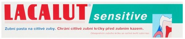 Lacalut Zubní pasta Sensitive 75 ml