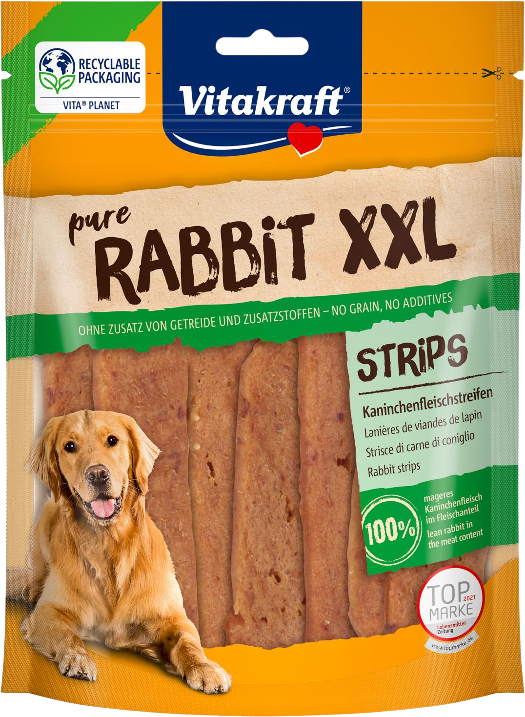 Vitakraft Rabbit králičí plátky XXL 250 g