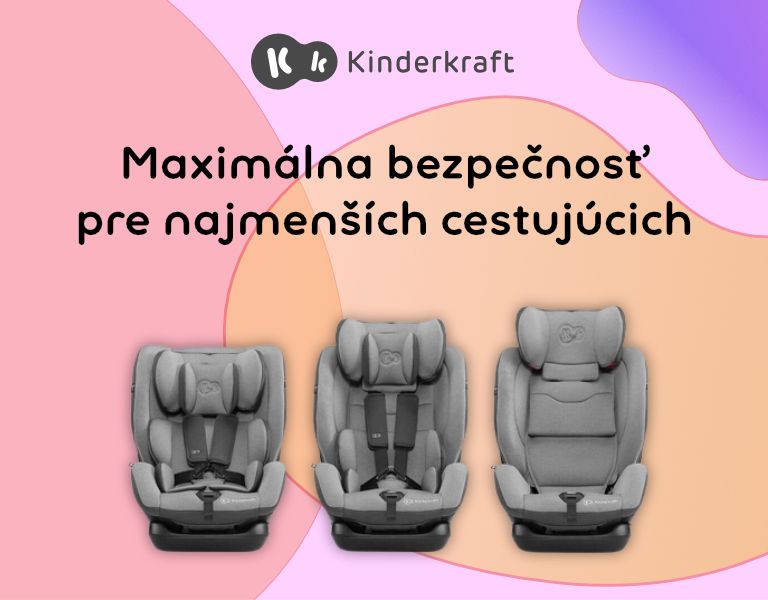 Kinderkraft Autosedačka MyWay Isofix grey 0-36kg