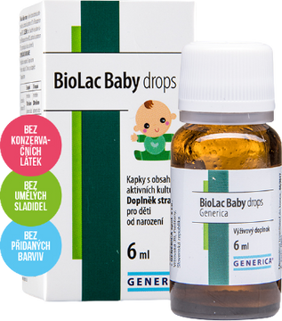 Generica BioLac Baby drops 6 ml