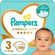 Pampers Premium Care plenky vel. 3, 6-10 kg, 120 ks
