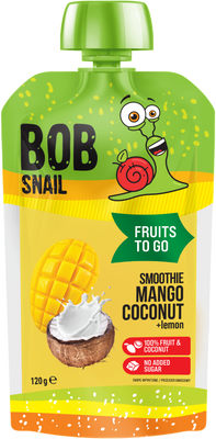 Šnek BOB Smoothie mango-kokos 120 g