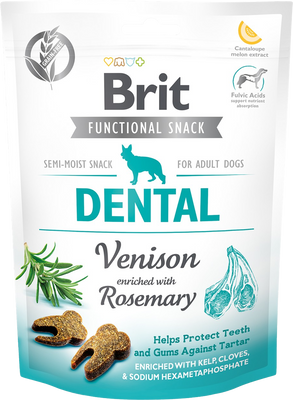 Brit Dog Functional Snack Dental Venison 150 g