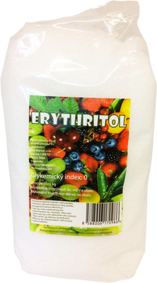 Najtelo Eryhtritol ovocný cukr 1 kg