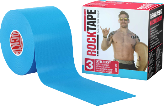 RockTape H2O kinesiologický tejp - modrá 5 m