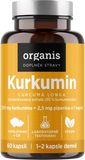 Organis Kurkumin + piperin 30 kapslí