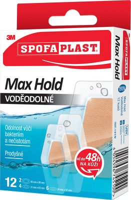 Spofaplast 191N Max Hold Voděodolné 12 ks