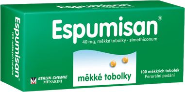 Espumisan 40 mg, 100 měkkých tobolek