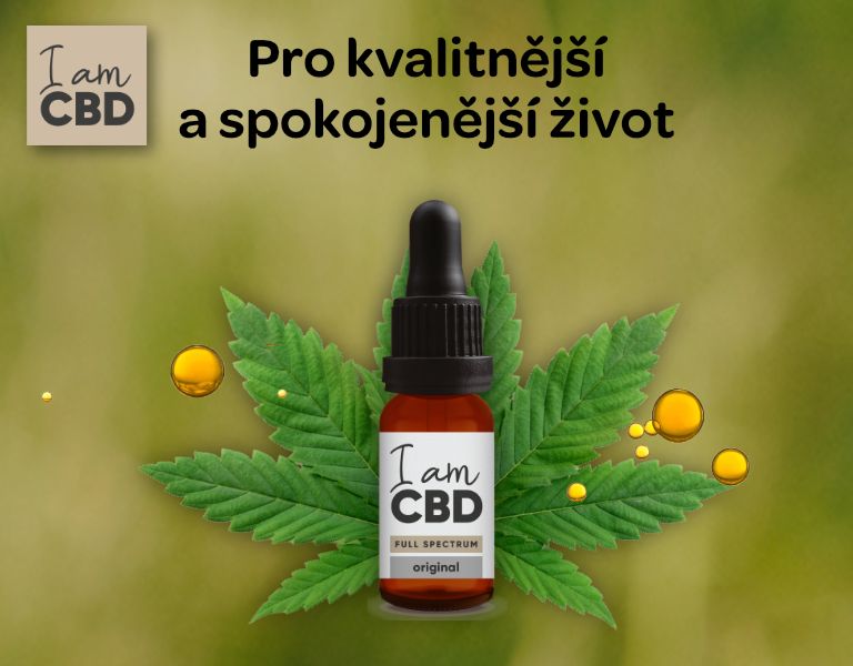 I am CBD Full spectrum CBD konopný olej 15% 10ml 