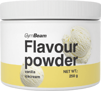 GymBeam Flavour powder vanilková zmrzlina 250 g