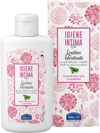 Helan Intimní mycí gel zklidňující s aloe vera a heřmánkem 200 ml