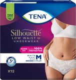 Tena Silhouette Plus White M inkontinenční kalhotky 12 ks
