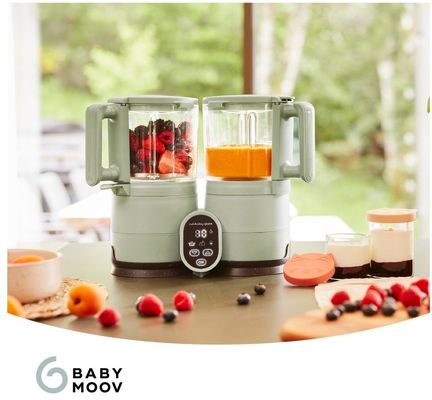 Babymoov Multifunkční přístroj Nutribaby Glass Celadon Green