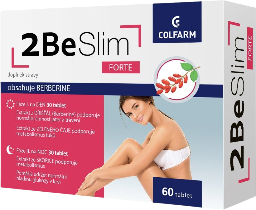 Colfarm Be SLIM Forte Den a Noc, 60 tablet