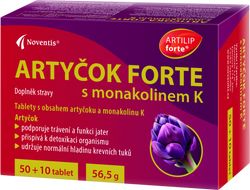 Noventis Artyčok Forte s monakolinem K 60 tablet