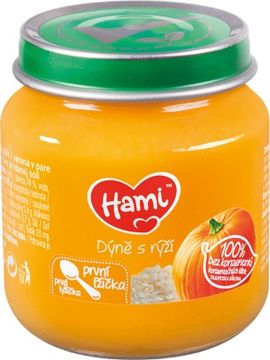Hami zeleninový příkrm Dýně s rýží první lžička 125 g