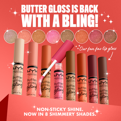 NYX Professional Makeup Butter Gloss bling lip gloss 05 She Got Money