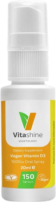 Vegetology Vitashine Vitamín D3 sprej 20 ml