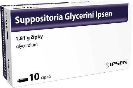 Suppositoria Glycerini Ipsen 1.8 g 10 ks
