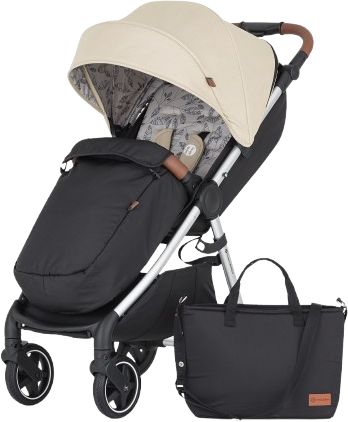 Petite&Mars Kočárek sportovní Royal3 Silver Sahara Beige