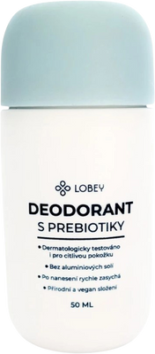Lobey Deodorant s prebiotiky 50 ml