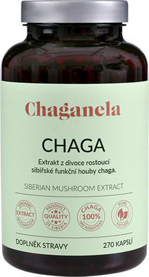 Chaganela Extrakt ze sibiřské čagy 270 kapslí