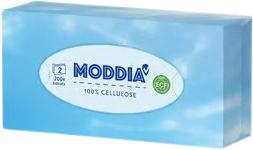 Moddia Kosmetické ubrousky 2vrstvé 200 ks