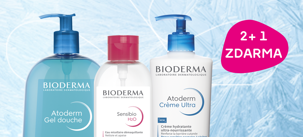 Bioderma 2+1 ZDARMA