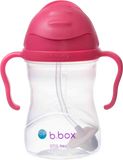 B.box Hrneček s brčkem, Malina 240 ml