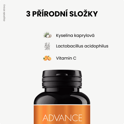 ADVANCE Candix - s kyselinou kaprylovou 60 kapslí