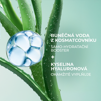 Yves Rocher Hydra Water-Plump, Hydratační gelový krém pro normální až smíšenou pleť 50 ml