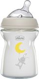 Chicco Láhev kojenecká sklo Natural Feeling neutral 0m+ 250 ml