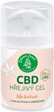 Zelená Země CBD hřejivý gel 50 g
