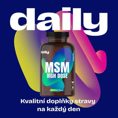 Daily MSM High Dose 180 kapslí
