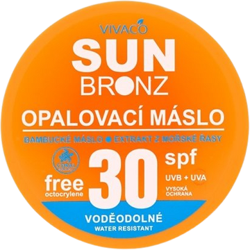 Vivaco SUN BRONZ Opalovací máslo SPF 30 coral friendly 150 ml
