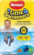 Huggies Plenky do vody Little Swimmers pro novorozence a kojence s váhou 3-8 kg 12 ks