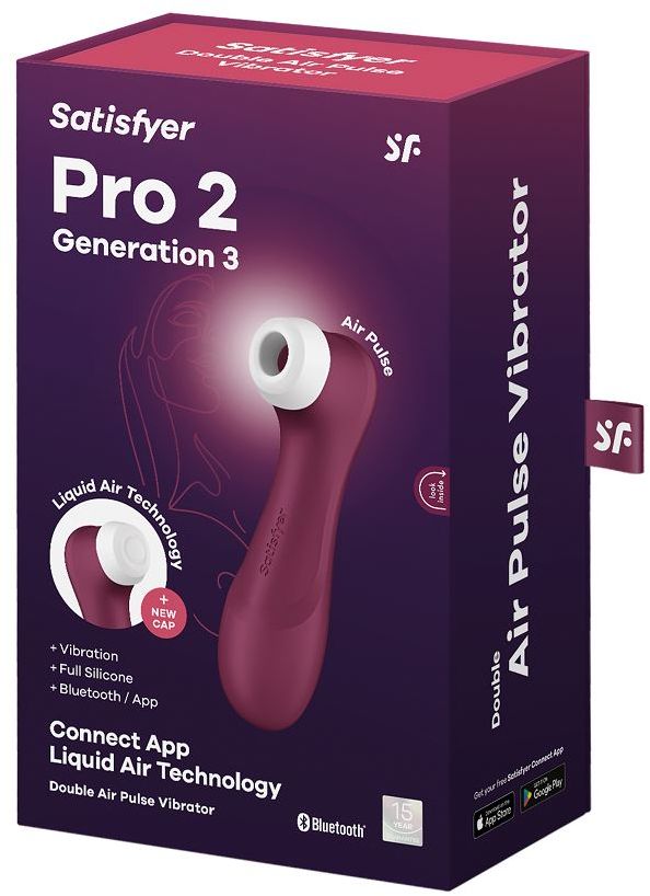 Satisfyer PRO 2 Generation 3 červená
